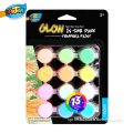 Best Selling 12*5ml Non-toxic Wholesale Glow In The Dark Tempera Paint Sets Cheap Portable Kids&Artists A0262